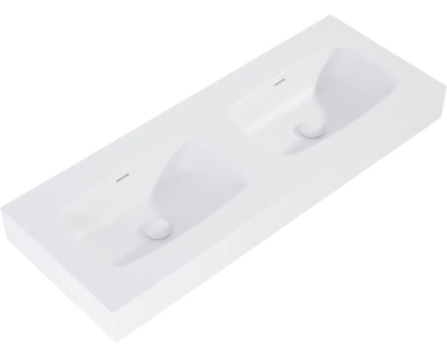 Double vasque en céramique sanitaire