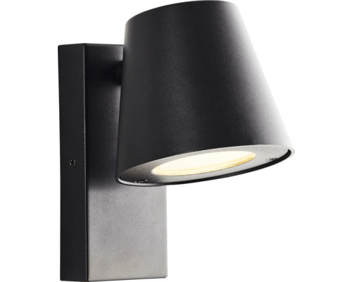 Schwarze Wandleuchte zur Beleuchtung