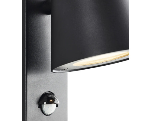 Applique murale extérieure avec détecteur de mouvement