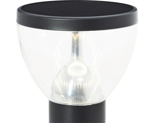 Lampe solaire avec abat-jour transparent