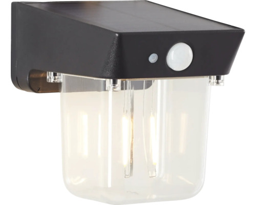 Solarleuchte mit Bewegungsmelder zur Wandmontage