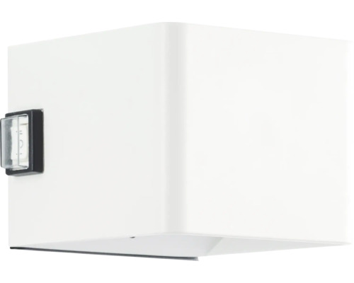 Weisse Innenwandleuchte mit Orientierungslicht