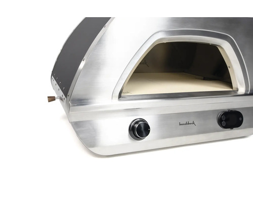 Buschbeck Pizzaofen aus Edelstahl mit Temperaturregler