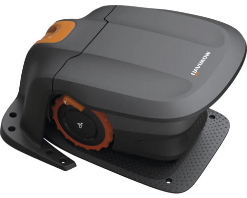 Robot tondeuse Navimow sur station de charge