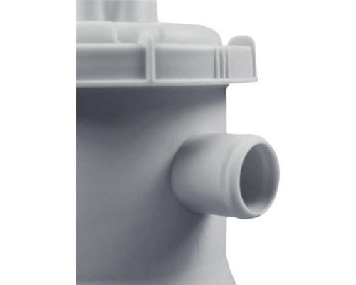 Gros plan d''un préfiltre de piscine en plastique