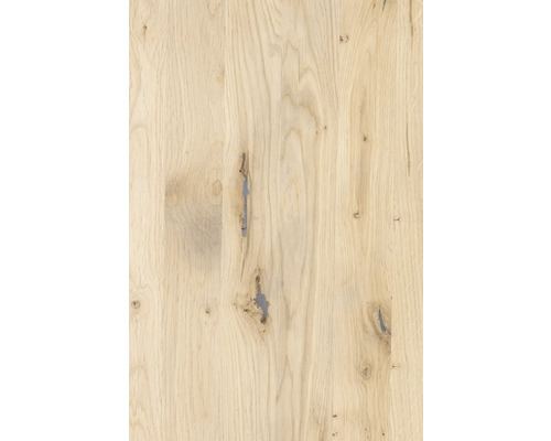 Holzplatte aus Eiche mit Astlöchern
