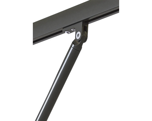 Gros plan d''un raccord articulé avec des vis