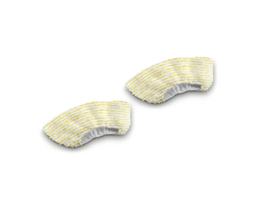 Deux housses en microfibre pour nettoyeur vapeur