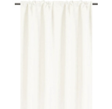 Vorhang mit Universalband Silk off beige 130x280 cm-thumb-3