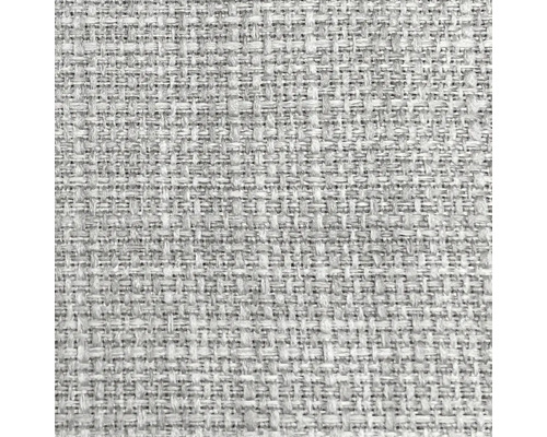 Gros plan sur un tissu d''ameublement gris à motif tissé