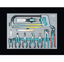Technocraft Professional Werkzeugsortiment mit Säge, Spachtel und Zangen