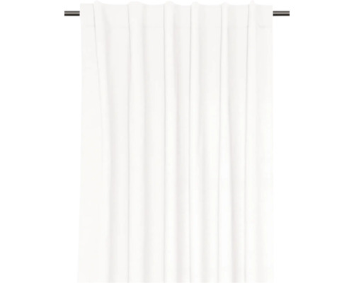 Panneau japonais blanc sur tringle à rideaux