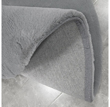 Tapis gris avec envers textile