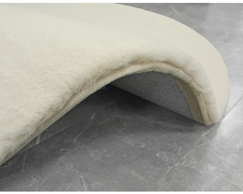 Detailansicht eines Teppichs mit Flor