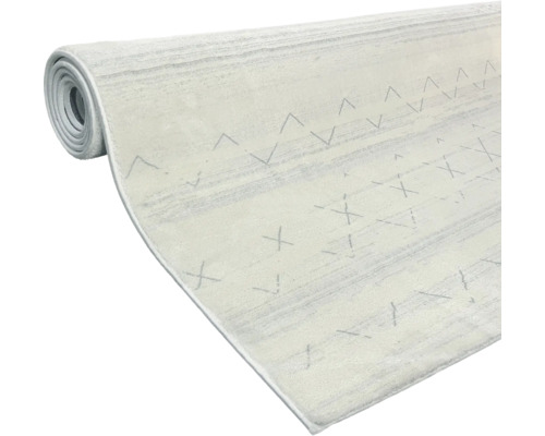 Tapis roulé avec motif