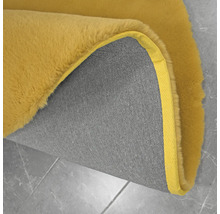 Vue détaillée d''un tapis avec poils et envers textile