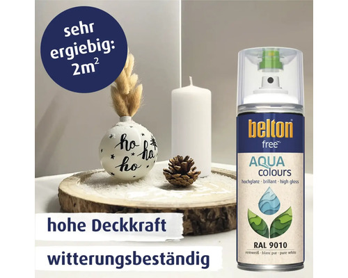 Belton Aqua Colours Lackspraydose mit Dekoration