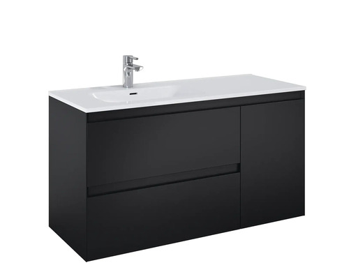 Meuble sous-lavabo avec lavabo et robinet pour la salle de bain