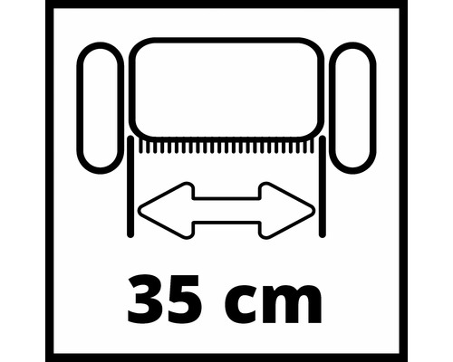 Largeur de coupe 35 centimètres