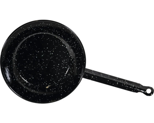 Poêle à frire en acier avec manche