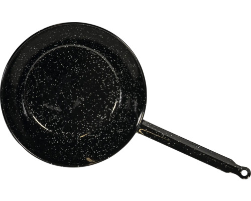 Emaillierte Bratpfanne mit Griff