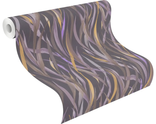 Rouleau de papier peint avec motif de feuilles