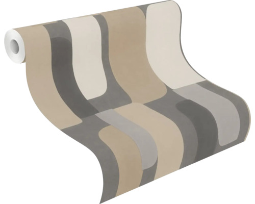 Tapetenrolle mit modernem, abstraktem Design für die Wandgestaltung