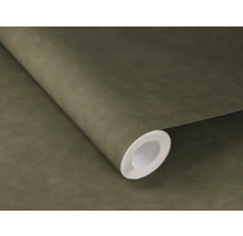 Papier peint intissé 330120 Paraiso Uni vert olive