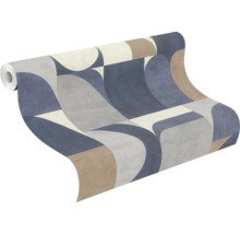 Tapetenrolle mit geometrischem Muster