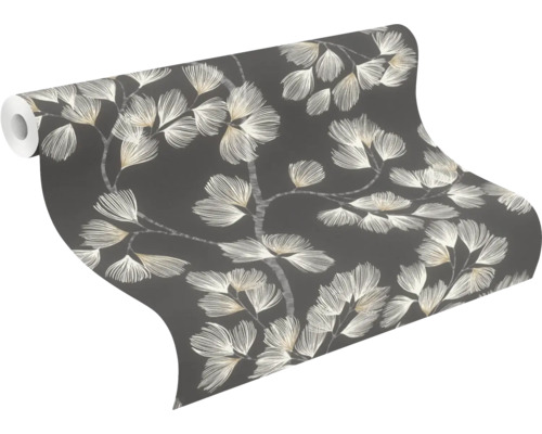 Rolle Tapete mit Blattmuster