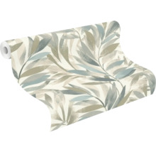 Rouleau de papier peint avec motif de feuilles