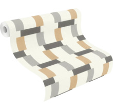 Rouleau de papier peint à motif géométrique