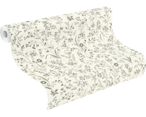 Rouleau de papier peint avec motif floral