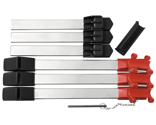 Zubehör für Baugerüst mit Stahlrahmen