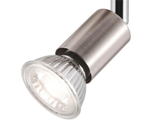 Spot en métal avec ampoule LED