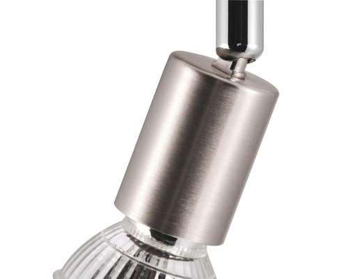 Gros plan d''un spot en métal