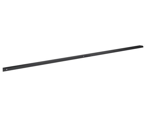 Longue glissière métallique avec trous de fixation