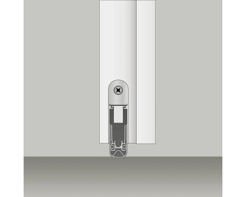 Joint de porte automatique en bas d''une porte