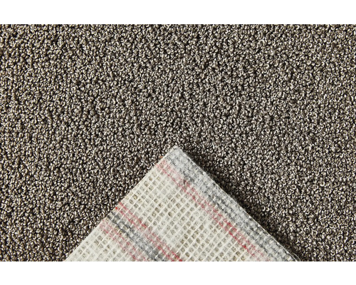 Teppichboden mit Schlingenstruktur und Textilrücken