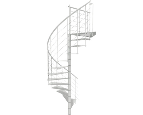 Escalier en colimaçon en métal