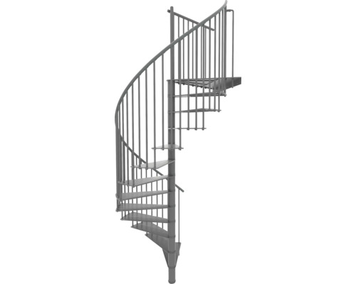 Escalier en colimaçon métallique pour l''extérieur