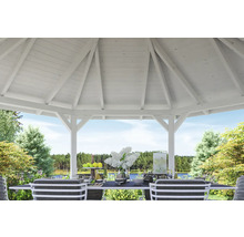 Pavillon SKAN HOLZ Nancy taille 3 ø 480 cm blanc