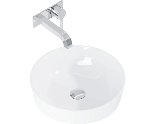 Waschtisch mit Armatur für das Badezimmer