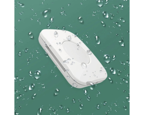 Capteur d''humidité pour le jardin avec des gouttes d''eau