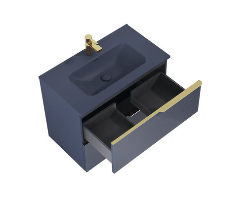 Meuble-lavabo avec tiroirs et robinet