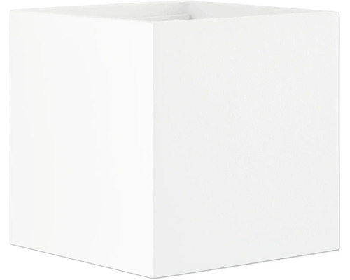 Quadratische weisse Stoffbox