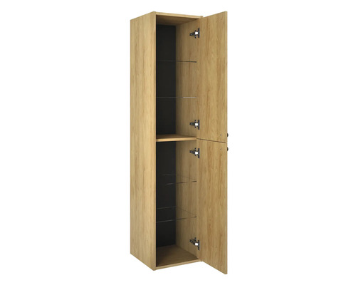 Offener Hochschrank mit Einlegeböden