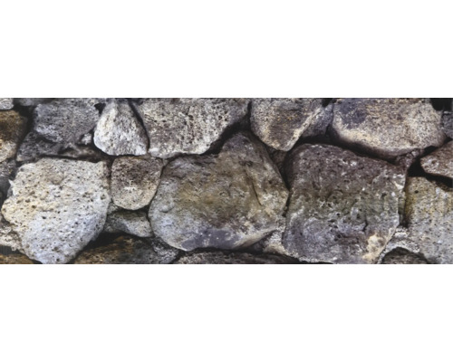 Gros plan de maçonnerie avec des pierres poreuses