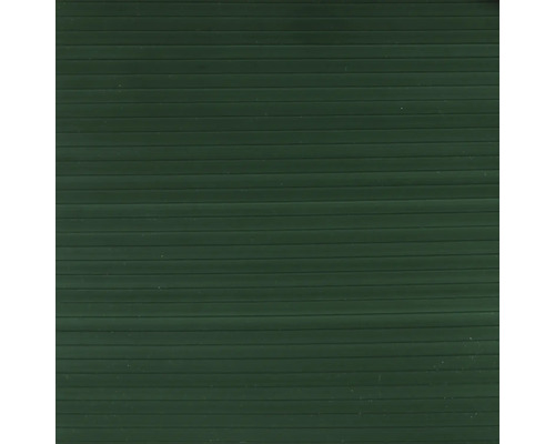 Bardage de façade vert avec alignement horizontal