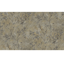 Tapete mit Blattmuster auf strukturiertem Grund